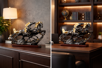 premium horse decor pair