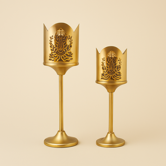 Lord Ganesha Candle Holder