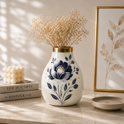 LUXURY METAL VASE